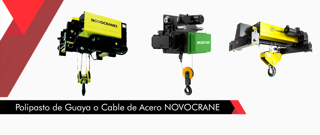 Polipasto de Guaya o Cable de Acero NOVOCRANE
