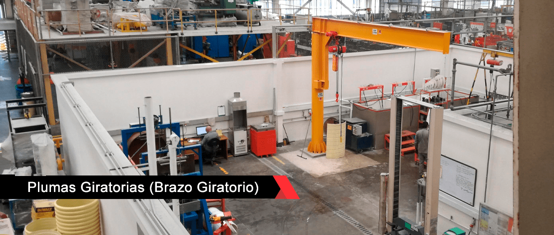 Plumas Giratorias (Brazo Giratorio)